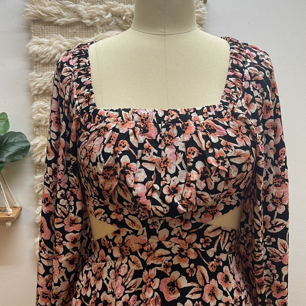 Free People Jael Printed Mini Dress 👗 - Picture 3 of 9